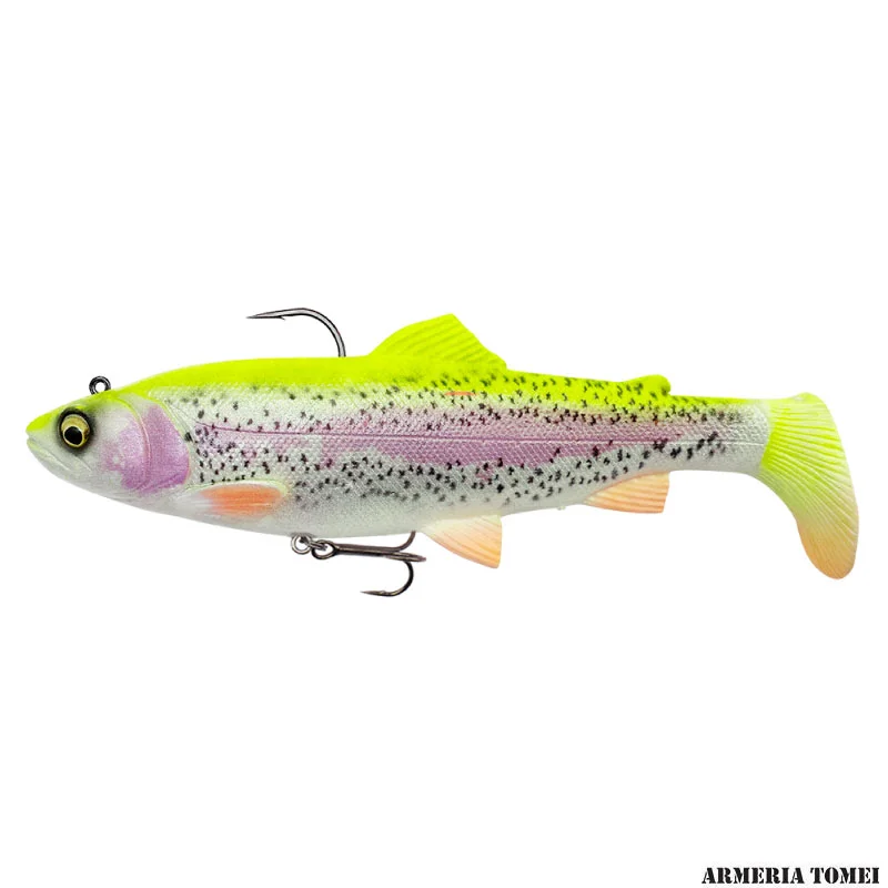 SAVAGE GEAR - 4D TROUT RATTLE SHAD 17CM 80G SINKING LEMON TROUT