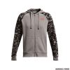 UNDER ARMOUR - UOMO - FELPA RIVAL FLEECE CAMO SCRIPT FULL ZIP