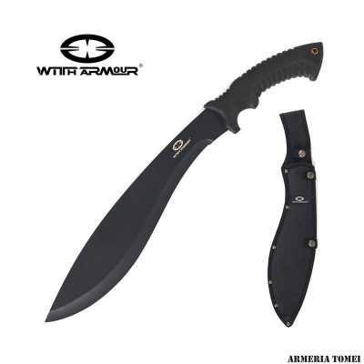 WITH ARMOUR - KUKRI MACHETE BLACK