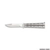 COLTELLO A FARFALLA - ALBAINOX - BUTTERFLY STAINLESS 10,2cm