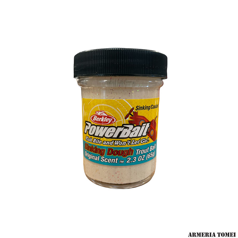 BERKLEY – POWERBAIT SINKING/COULANT ORIGINAL SCENT Sinking White 2.3oz 65g