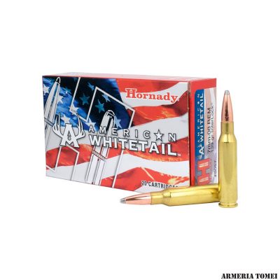 MUNIZIONI - HORNADY - AMERICAN WHITETAIL 7mm-08 REM 139gr INTERLOCK® SP (20 PZ) -8057