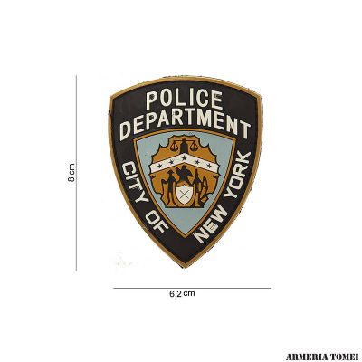 PATCH - 3D PVC POLICE DEPARTMENT #13038