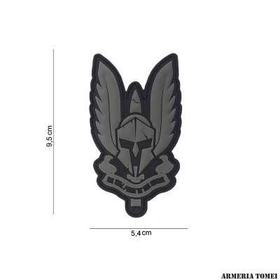 PATCH - 3D PVC SPARTAN NERA