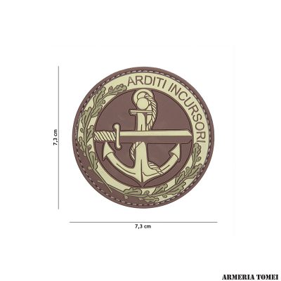 PATCH - 3D PVC ARDITI INCURSORI #20056