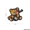 PATCH - 3D PVC TERREUR TEDDY MARRONE