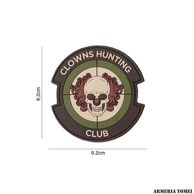 PATCH - 3D PVC CLOWNS HUNTING CLUB #3116