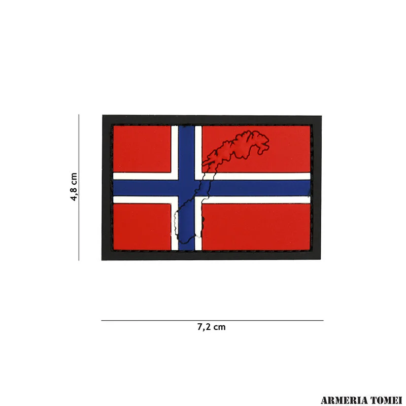 PATCH - 3D PVC NORVEGIA CON BORDO