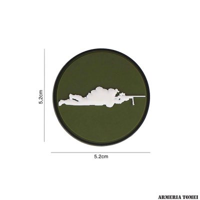 PATCH - 3D PVC SNIPER VERDE #5128