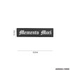 PATCH - 3D PVC MEMENTO MORI NERO/BIANCO #6134