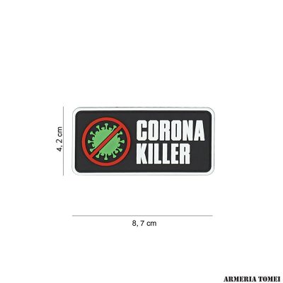 PATCH - 3D PVC CORONA KILLER #8090