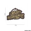PATCH - 3D PVC VEGAN HUNTER COYOTE #8082