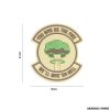 PATCH - 3D PVC WE GIVE 'EM HELL VERDE #8093