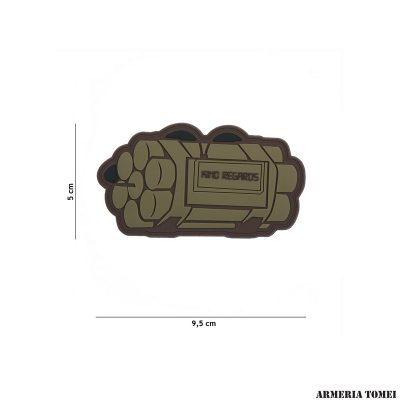 PATCH - 3D PVC KIND REGARDS COYOTE