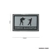 PATCH - 3D PVC ZOMBIE SLAUGHTER GRIGIA #10048