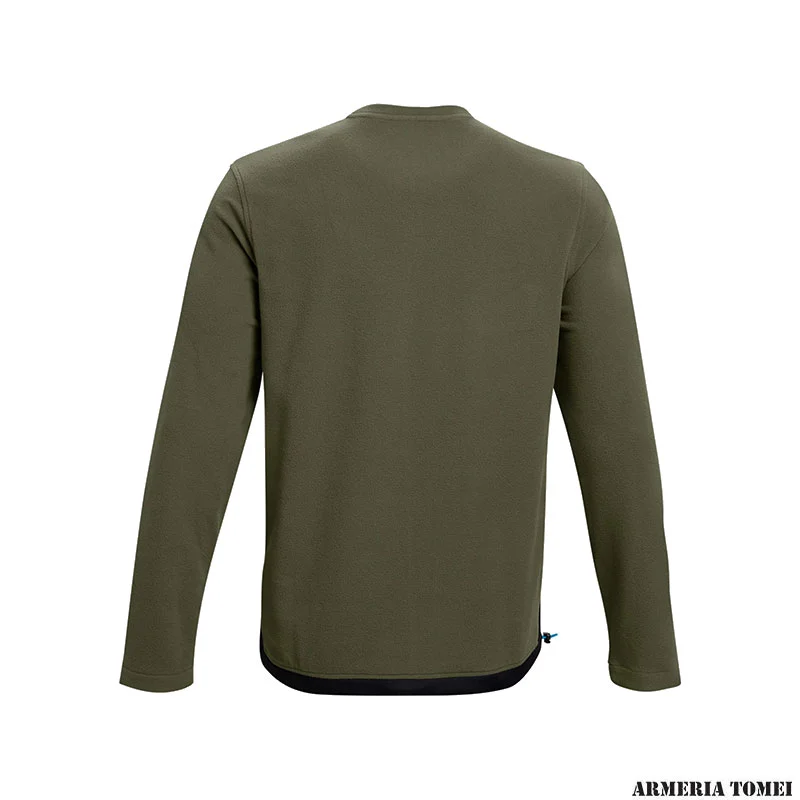 UNDER ARMOUR - UOMO - MAGLIA COLDGEAR® INFRARED UTILITY Marine OD Green / Black - 390 - immagine 2