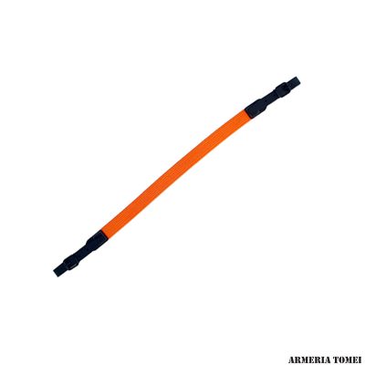 CINGHIA ELASTICA ORANGE CON FIBBIA