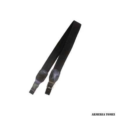 CINGHIA ELASTICA NERO TACTICAL E RIPORTI IN PELLE