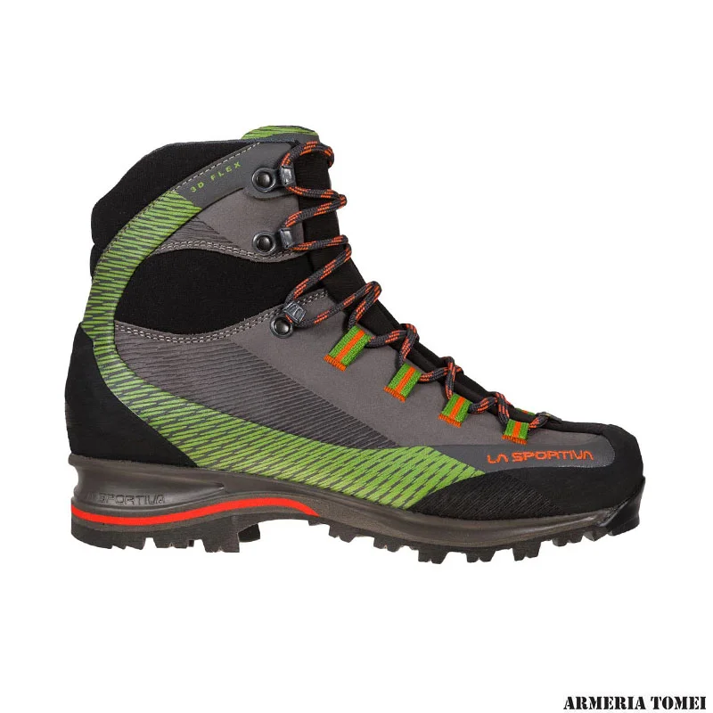 SCARPONI - DONNA - LA SPORTIVA - TRANGO TRK LEATHER WOMAN GTX Carbon/Kale - immagine 2