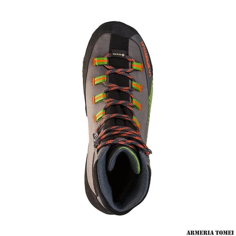 SCARPONI - DONNA - LA SPORTIVA - TRANGO TRK LEATHER WOMAN GTX Carbon/Kale - immagine 6