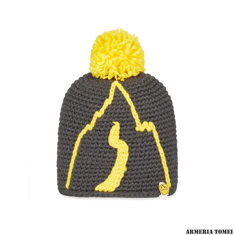 CAPPELLO - LA SPORTIVA -  DORADO BEANIE Carbon/Yellow