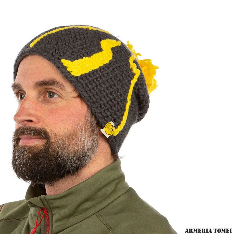 CAPPELLO - LA SPORTIVA -  DORADO BEANIE Carbon/Yellow - immagine 3