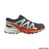 SALOMON - BIMBO/A - SPEEDCROSS CLIMASALOMON™ WATERPROOF J Black/Lunar Rock/Cherry Tomato