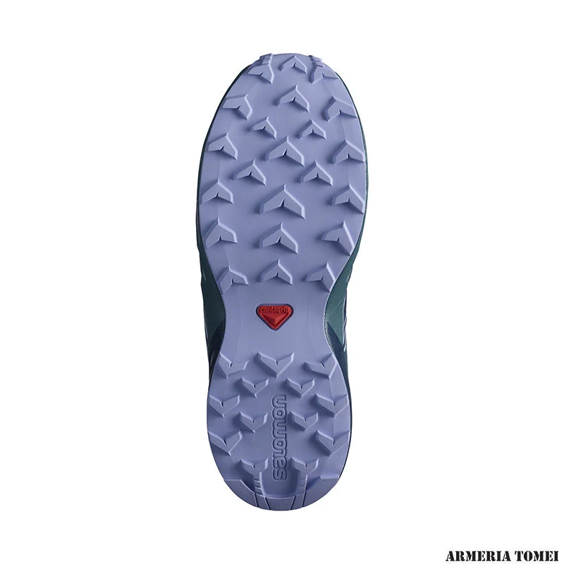 SALOMON - BIMBO/A - SPEEDCROSS CLIMASALOMON™ WATERPROOF J Grape Juice/Mallard Blue/Lavender - immagine 4