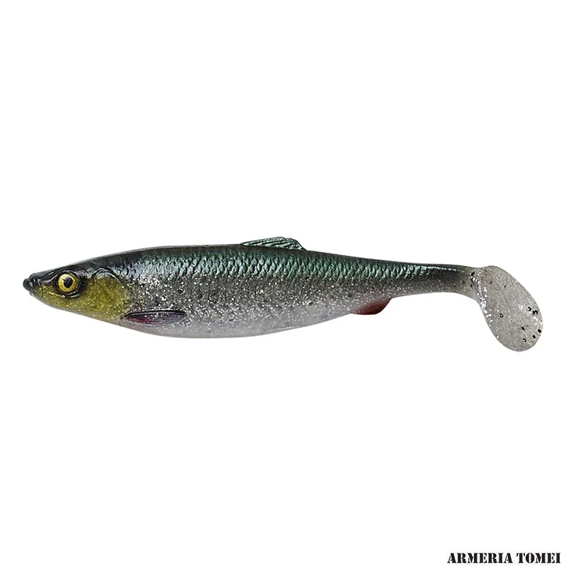SAVAGE GEAR - LB 4D HERRING SHAD 9cm 5g Green Silver (Bulk)