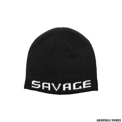 CAPPELLO - SAVAGE GEAR - LOGO BEANIE TG UNICA Black/White