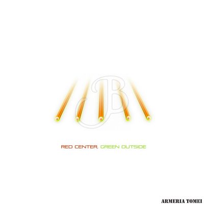 TRUGLO - FIBRA OTTICA 5.5" X .060 ROSSA/VERDE