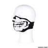 101 INC - MASCHERA MEZZO VISO IN NEOPRENE TESCHIO 3D
