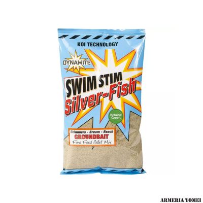 DYNAMITE - SWIM STIM SILVER-FISH GROUNDBAIT Betaine Green 900GR