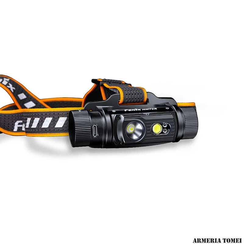 TORCIA FRONTALE - FENIX - HM70R 1600 LUMENS (RICARICABILE) - immagine 2