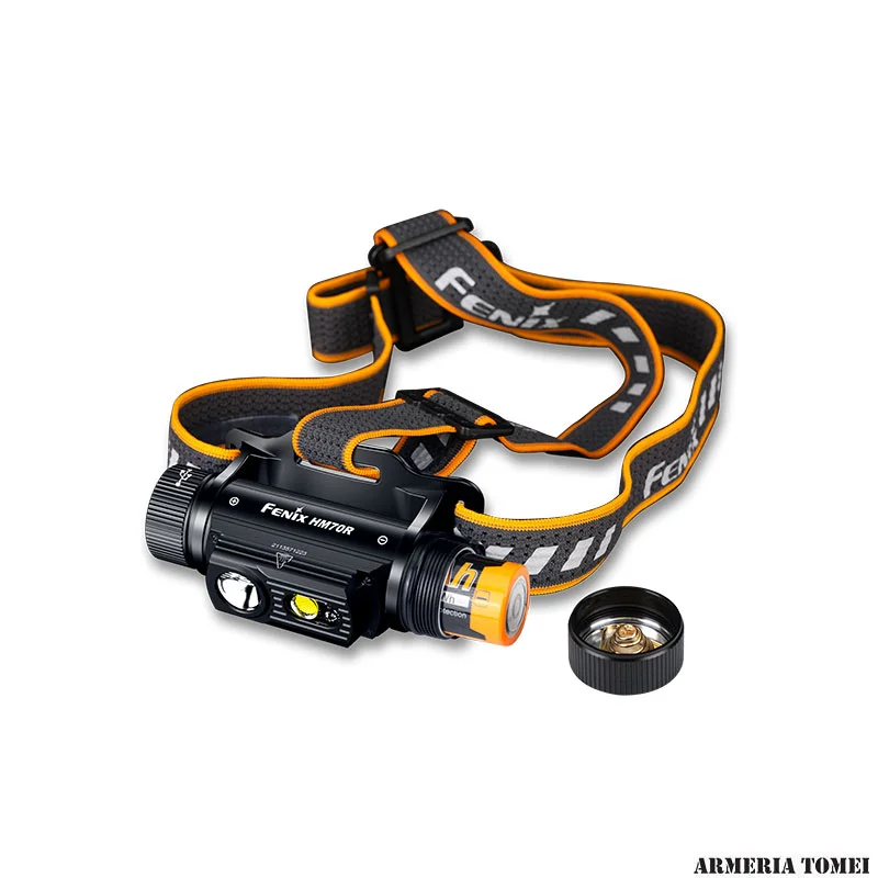 TORCIA FRONTALE - FENIX - HM70R 1600 LUMENS (RICARICABILE) - immagine 3