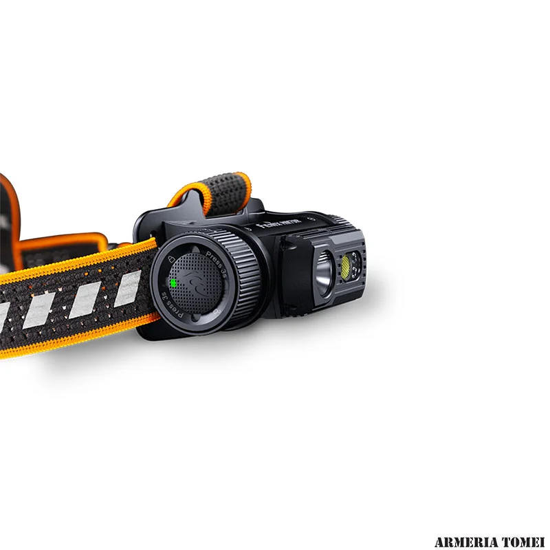 TORCIA FRONTALE - FENIX - HM70R 1600 LUMENS (RICARICABILE) - immagine 4