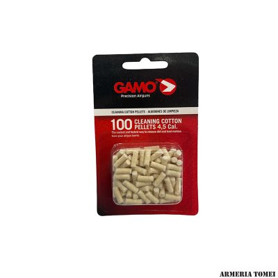 GAMO - FELTRINI IN COTONE CAL. 4,5 CONF. 100 PZ.