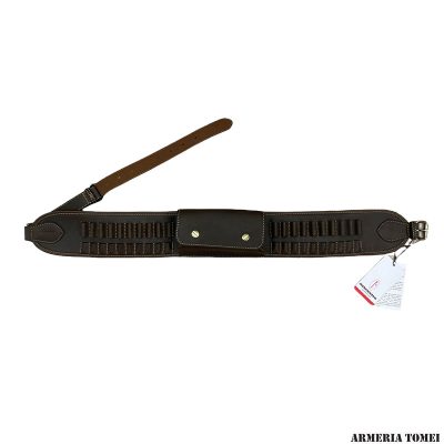 MAREMMANO - CARTUCCERA PER CARABINA VARI CALIBRI IN CUOIO
