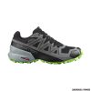 SALOMON - UOMO - SPEEDCROSS 5 GTX Black / Quiet Shade / Green Gecko