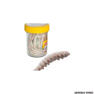 BERKLEY - POWERBAIT SPARKLE HONEY WORM Natural/Scales (55 PZ)
