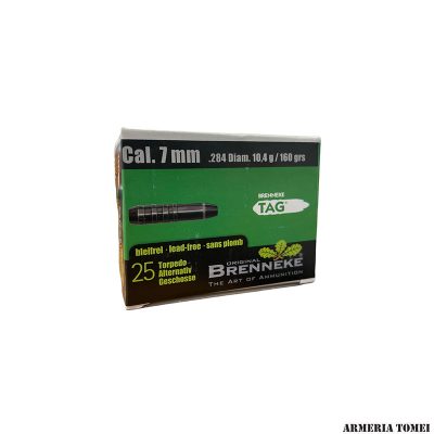 BRENNEKE - TAG CAL. 7mm .284 Diam. 10,4g/160grs (25 PZ) -59 02 36
