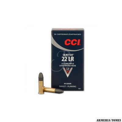 CCI - CAL.22 LR QUIET 22 -0960 (50 PZ)