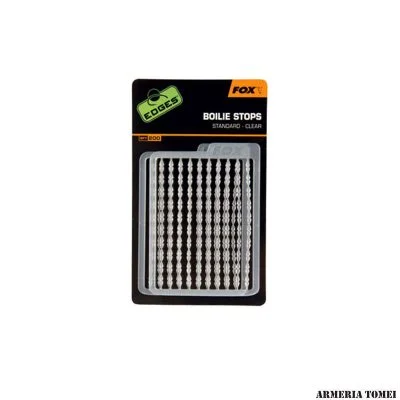 FOX - EDGES™ BOILIE STOPS STANDARD CLEAR (200PZ)