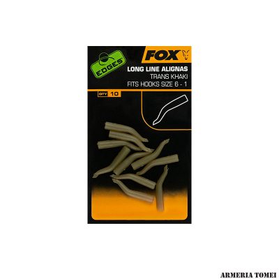 FOX - EDGES™ LINE ALIGNAS FOR HOOK SIZES 1-5 TRAS KHAKI (10 PZ)