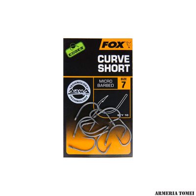 FOX - EDGES™ CURVE SHORT MICRO BARBED SIZE 5