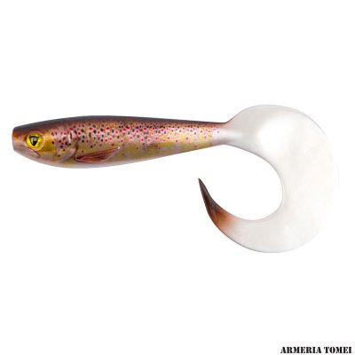 FOX RAGE - SUPER NATURAL PRO GRUB Brown Trout 16cm (6.25")