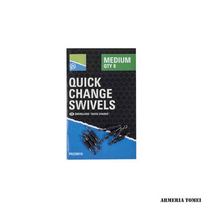 PRESTON - DIAMOND EYE MATCH SWIVELS - SIZE 10