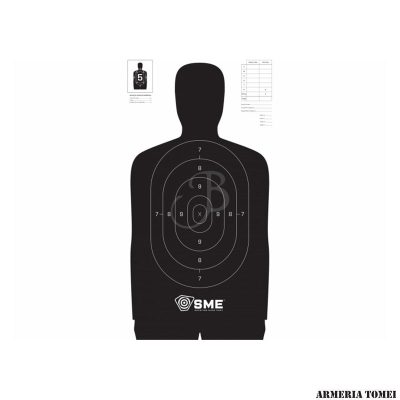 SME- BERSAGLI SILHOUETTE SHOOTING TARGETS  11.5"x22"