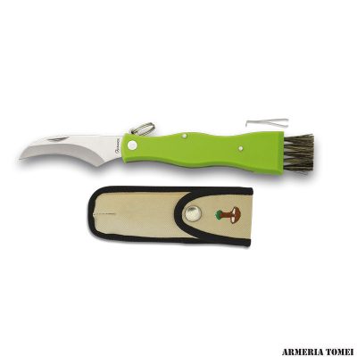 ALBAINOX - COLTELLO FUNGHI LAMA 7,20 MANICO ABS VERDE