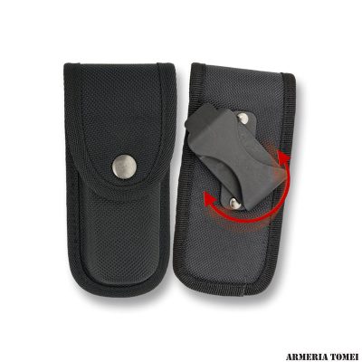 BARBARIC - FODERO IMBOTTITO GIREVOLE 14,5cm -NERO